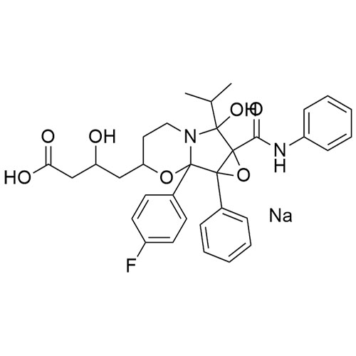 Atorvastatin Epoxy Pyrrolooxazin 7-Hydroxy Analog Sodiu