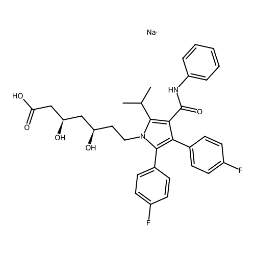 Atorvastatin EP Impurity C Sodium salt