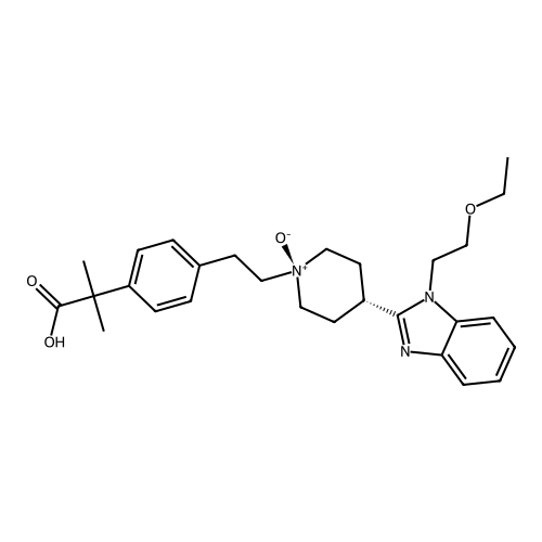 cis-Bilastine N-Oxide