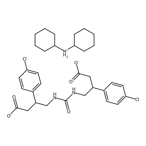 Dibaclofen Urea Dicyclohexylammonium Salt