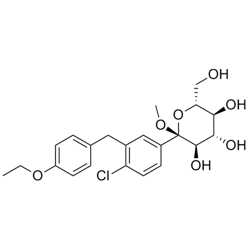 Dapagliflozin Methoxy Pyranose Impurity