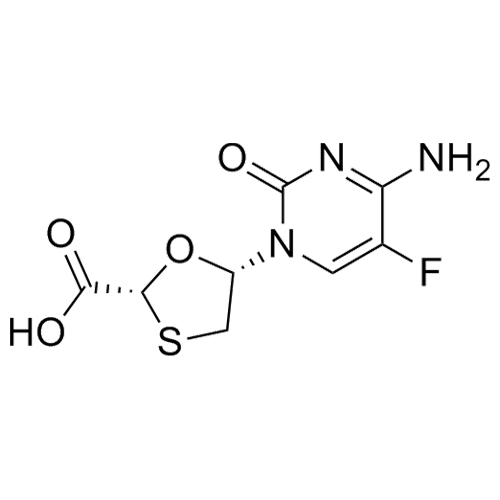 "(2R,5S)-Emtricitabine Carboxylic Acid"