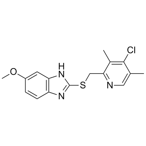 4-Desmethoxy-4-chloro Omeprazole Sulfide