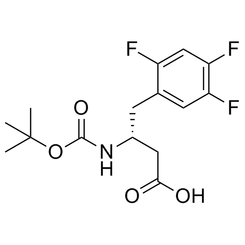(R)-Sitagliptin N-Boc-Acid Impurity