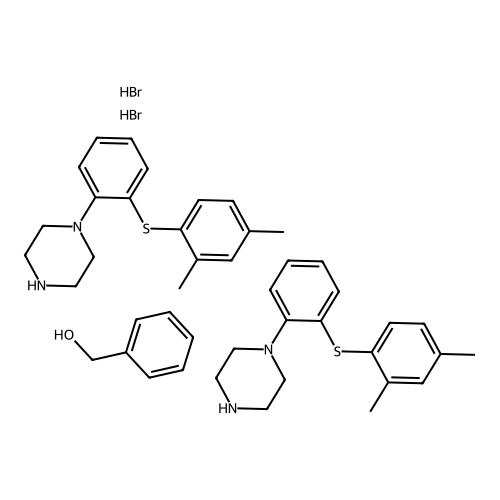 Vortioxetine Hemi Benzyl Alcohol Hydrobromide