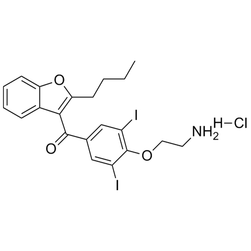 "N,N-Di-Desethyl Amiodarone HCl"