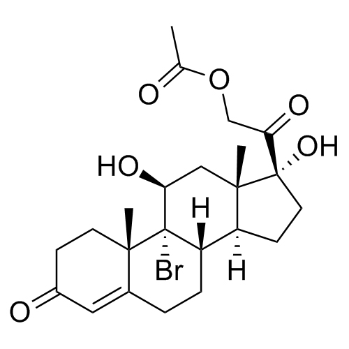 9Î±-Bromohydrocortisone Acetate