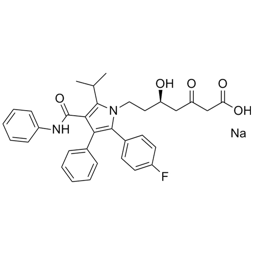 rac-Atorvastatin Calcium EP Impurity O Sodium Salt