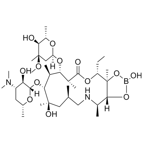 "Azaerythromycin A 11,12-Hydrogen Borate"