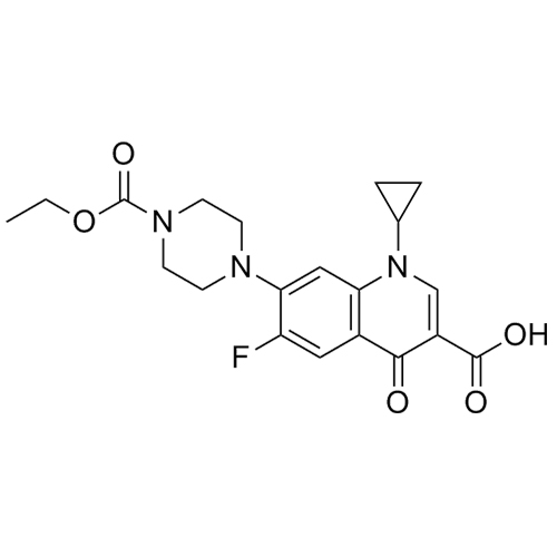 N-Ethoxycarbonyl Ciprofloxacin