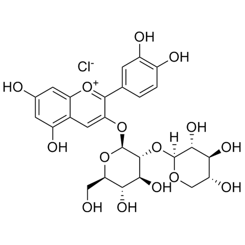 Cyanidin-3-Sambubioside Chloride