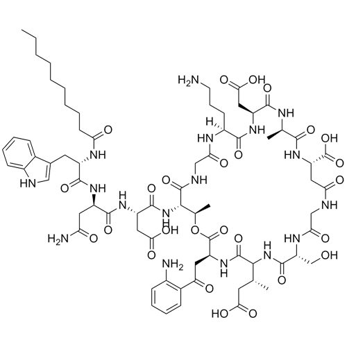Daptomycin beta-Isomer