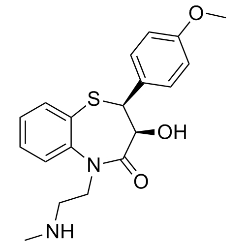 Diltiazem Impurity 3 (N-Desmethyl Desacetyl Diltiazem)
