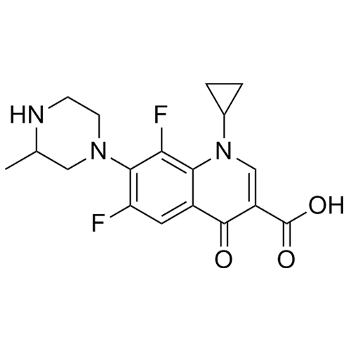 8-Demethoxy-8-Fuoro Gatifloxacin