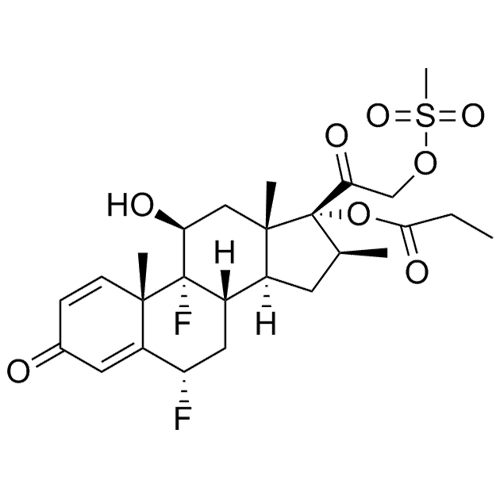 Diflorasone 17-propionate-21-mesylate