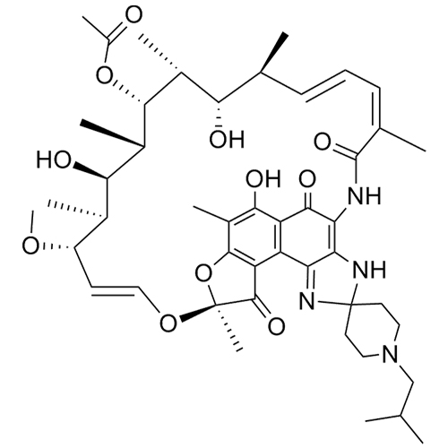 25-O-desacetyl-23-Acetyl-Rifabutin (Possibly a mixture with API)