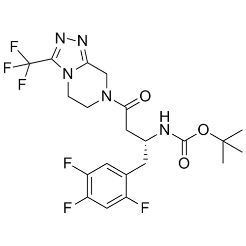 Sitagliptin Impurity 18 (Sitagliptin N-Boc Impurity)