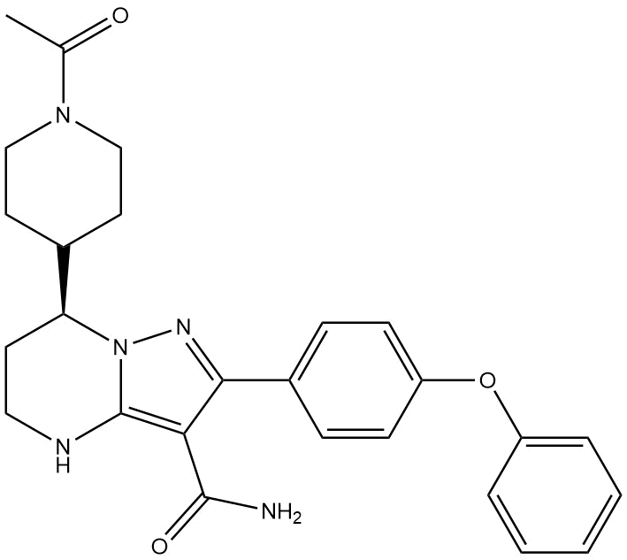 Zanubrutinib desacryloyl acetyl impurity