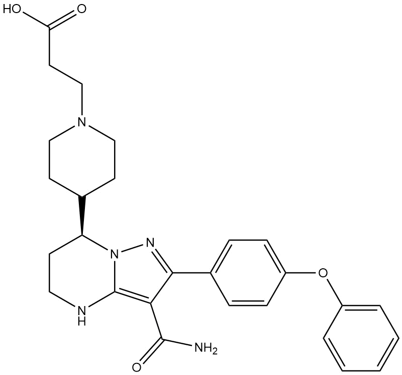 Zanubrutinib desacryloyl propanoic acid impurity