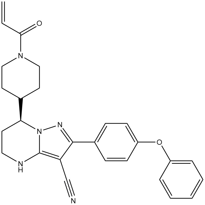Zanubrutinib nitrile impurity