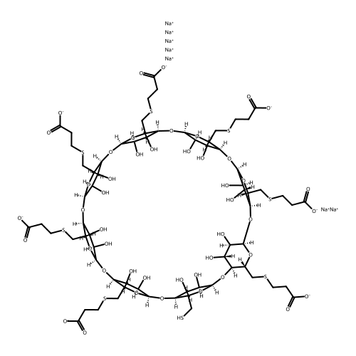 Sugammadex Impurity Org197339-1 7*Na Salt