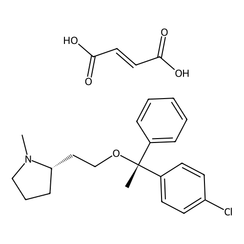 "(S,R-isomer) Clemastine Impurity 5 Fumarate"