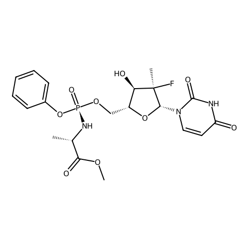 Sofosbuvir (R)-phosphate methyl ester impurity