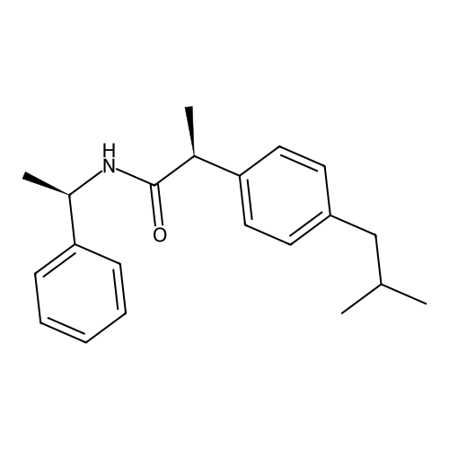 "(R,S)-N-(1-Phenylethyl) Ibuprofen Amide"