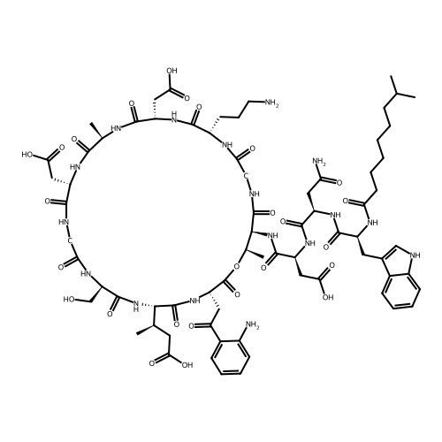 Daptomycin isodecanoyl analog