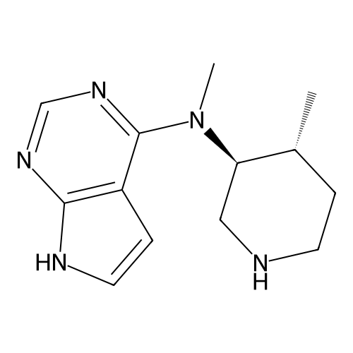 "Tofacitinib Impurity (N-Des-(2-Cyanide-acetyl)-(3S,4R))"
