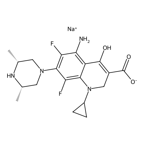 Sparfloxacin Impurity 3 Sodium Salt