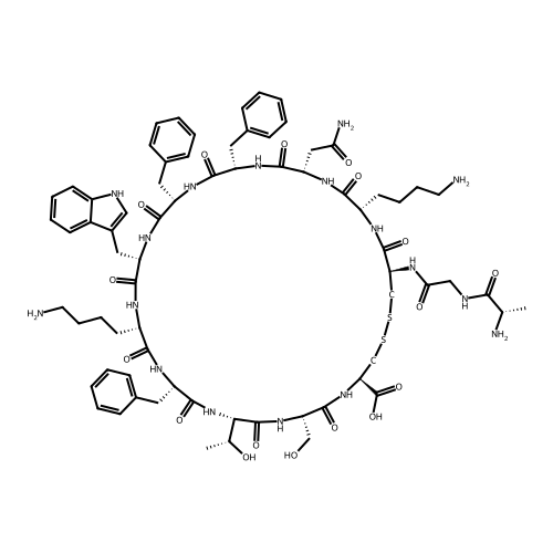Somatostatin Impurity 1 X TFA Salt