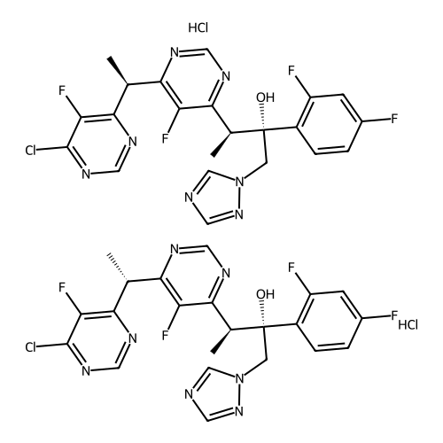 Voriconazole Impurity 84 HCl