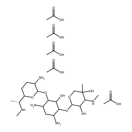 Gentamicin Impurity 11 Pentaacetate Salt