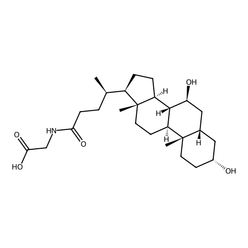 Glycoursodeoxycholic acid