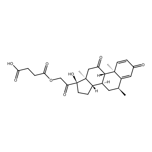 11-Ketomethylprednisolone Hemisuccinate