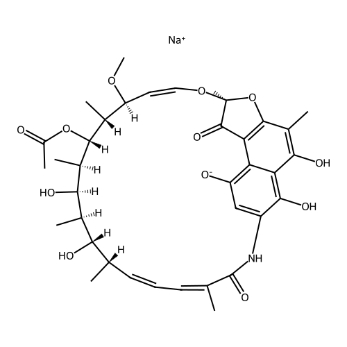 Rifaximin EP Impurity C Sodium salt