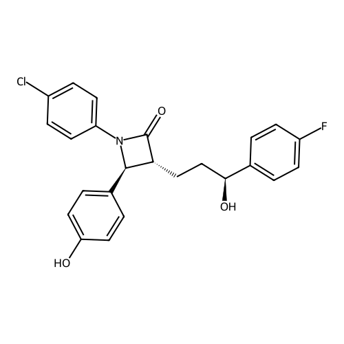 Ezetimibe Desfluoro Chloro Impurity