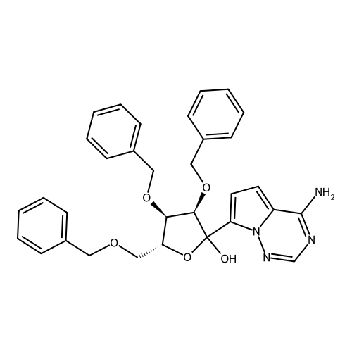 Remdesivir O-Desphosphate Tri-OBn Impurity