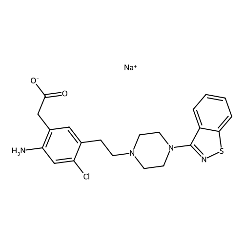 Ziprasidone Amino Acid Sodium Salt