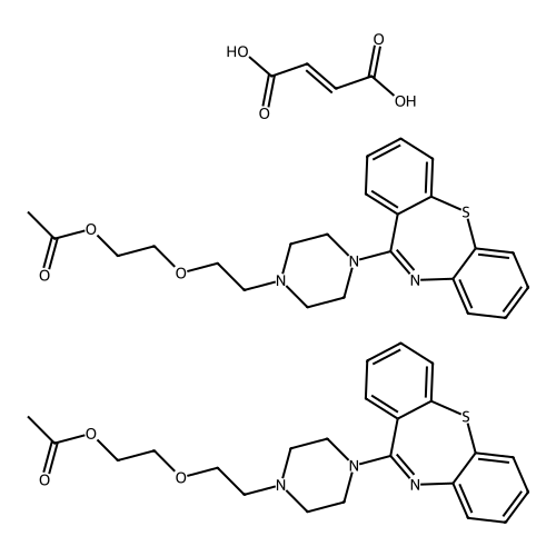 Quetiapine EP Impurity A 1/2 Fumarate
