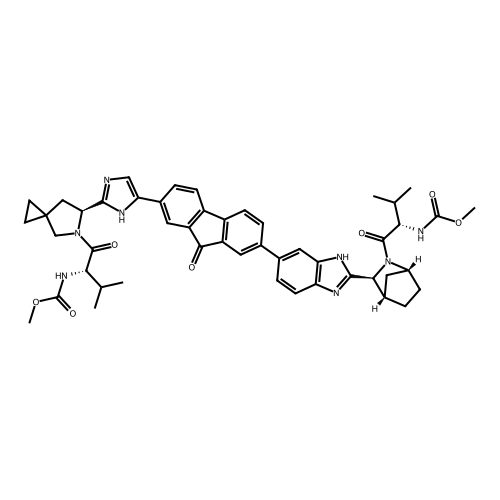 Des-difluoro Keto Ledipasvir