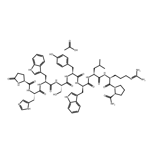 Triptorelin Impurity 21 .x Acetic acid salt