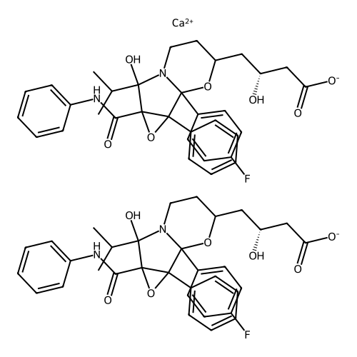 Atorvastatin Cyclic Fluorophenyl Impurity Calcium Salt