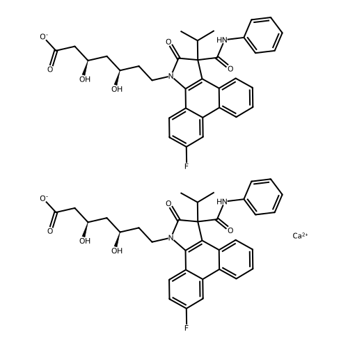 Atorvastatin Pyrrolidone Phenanthrene Calcium salt