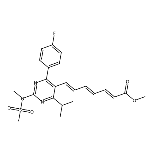 "2,3,4,5-Dianhydro Rosuvastatin Methyl Ester"