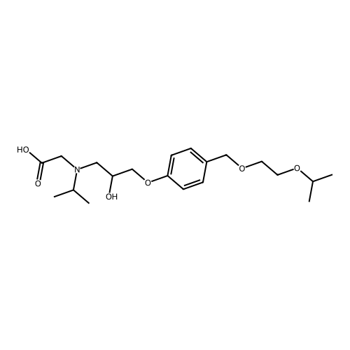 N-(2-Acetic Acid) Bisoprolol Impurity