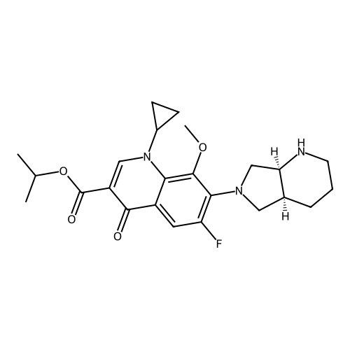 Moxifloxacin Isopropyl Ester
