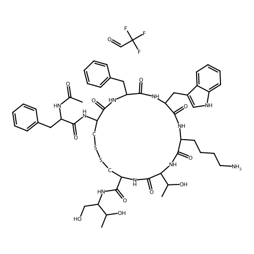 Octreotide EP Impurity I Trifluoroacetate