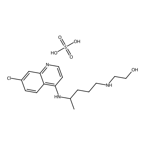 Hydroxychloroquine EP Impurity C Hydrogen sulfate